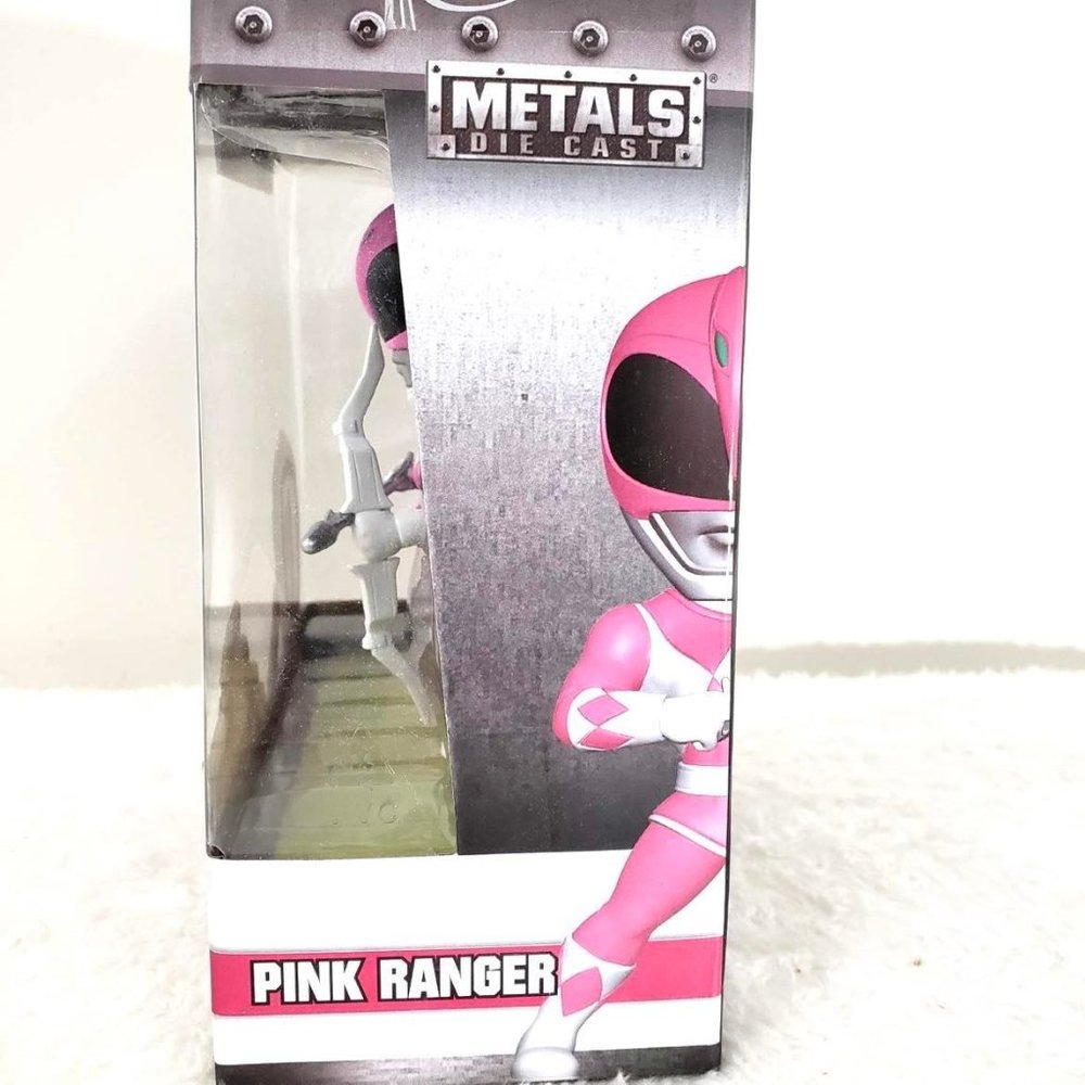Bandai Saban's Pink Power Ranger metals die cast 4" figurine NIB - Picture 2 of 7